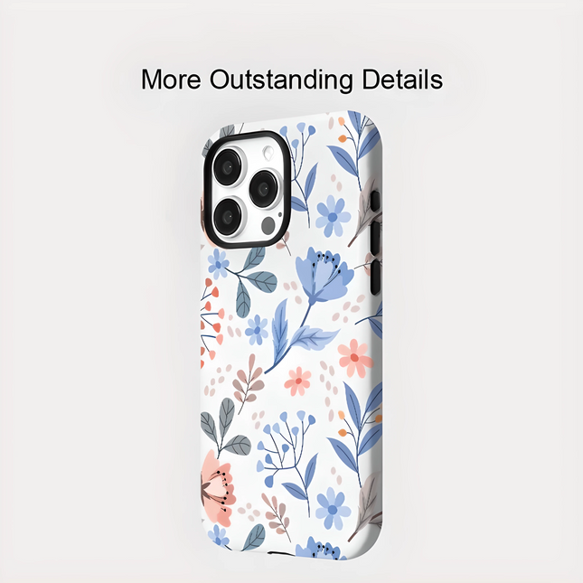 Flower MagSafe Shockproof iPhone Case for iPhone 11–16 Pro Max