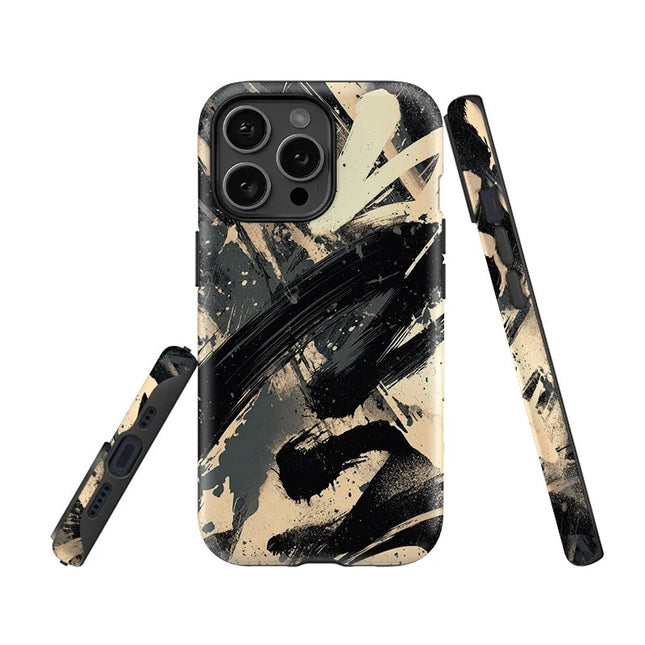Art Painting Silicone Soft Shockproof Acrylic Case for iPhone 11–16 Pro Max