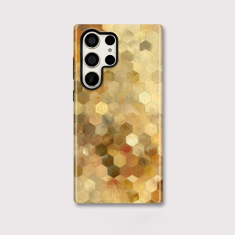 Painting Pattern Dual-Layer Shockproof Case for Samsung Galaxy S23–S25 Series