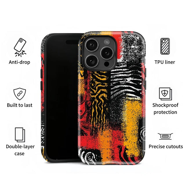 Painting Matte Soft Silicone TPU Protective Case for iPhone 11–16 Pro Max