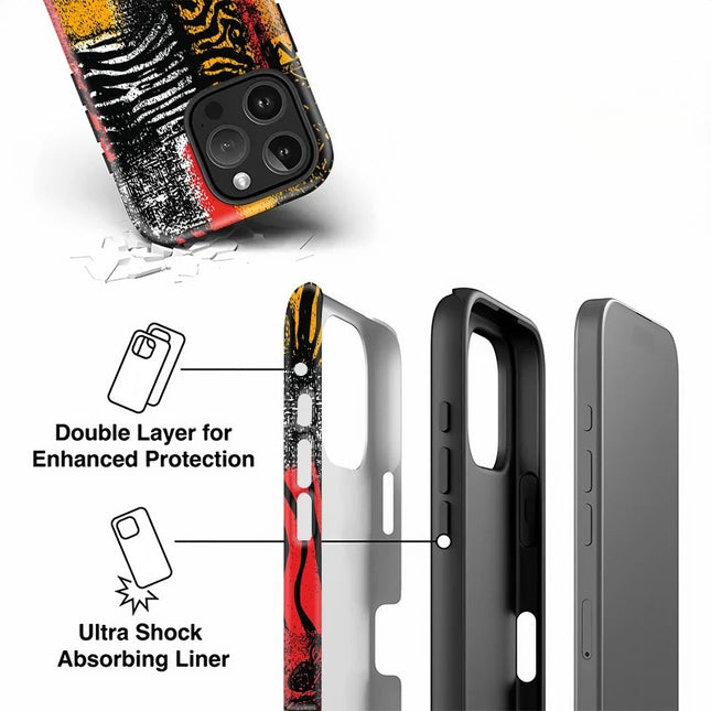Painting Matte Soft Silicone TPU Protective Case for iPhone 11–16 Pro Max