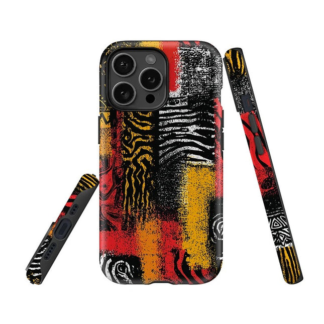 Painting Matte Soft Silicone TPU Protective Case for iPhone 11–16 Pro Max