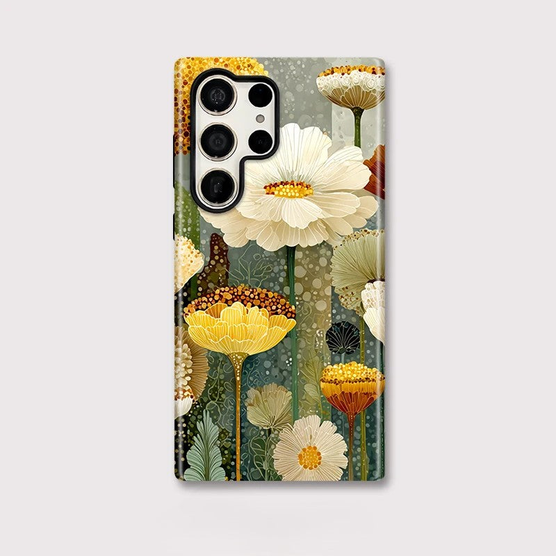 Soft Silicone Double-Layer Shockproof Case for Samsung Galaxy S23–S25 Serie