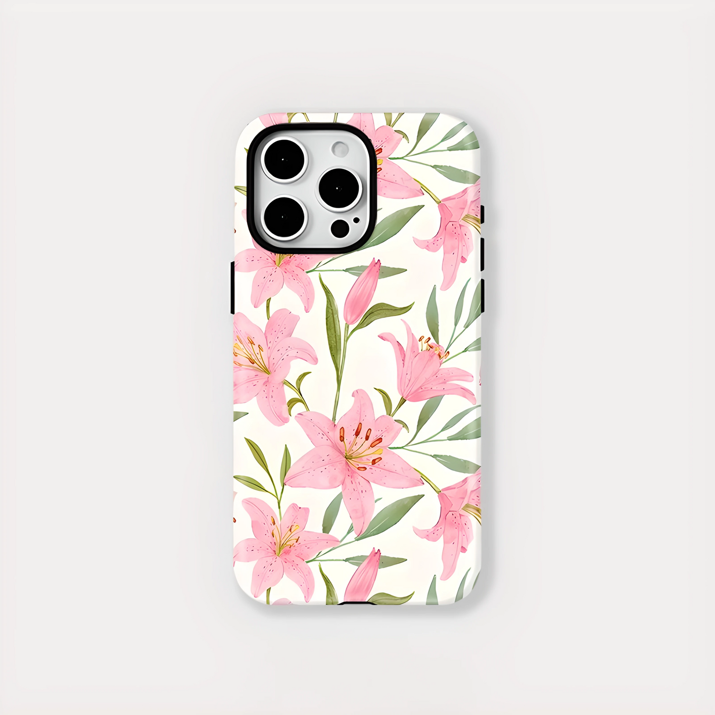 Flower Pattern MagSafe Shockproof iPhone Case for iPhone 11–16 Pro Max