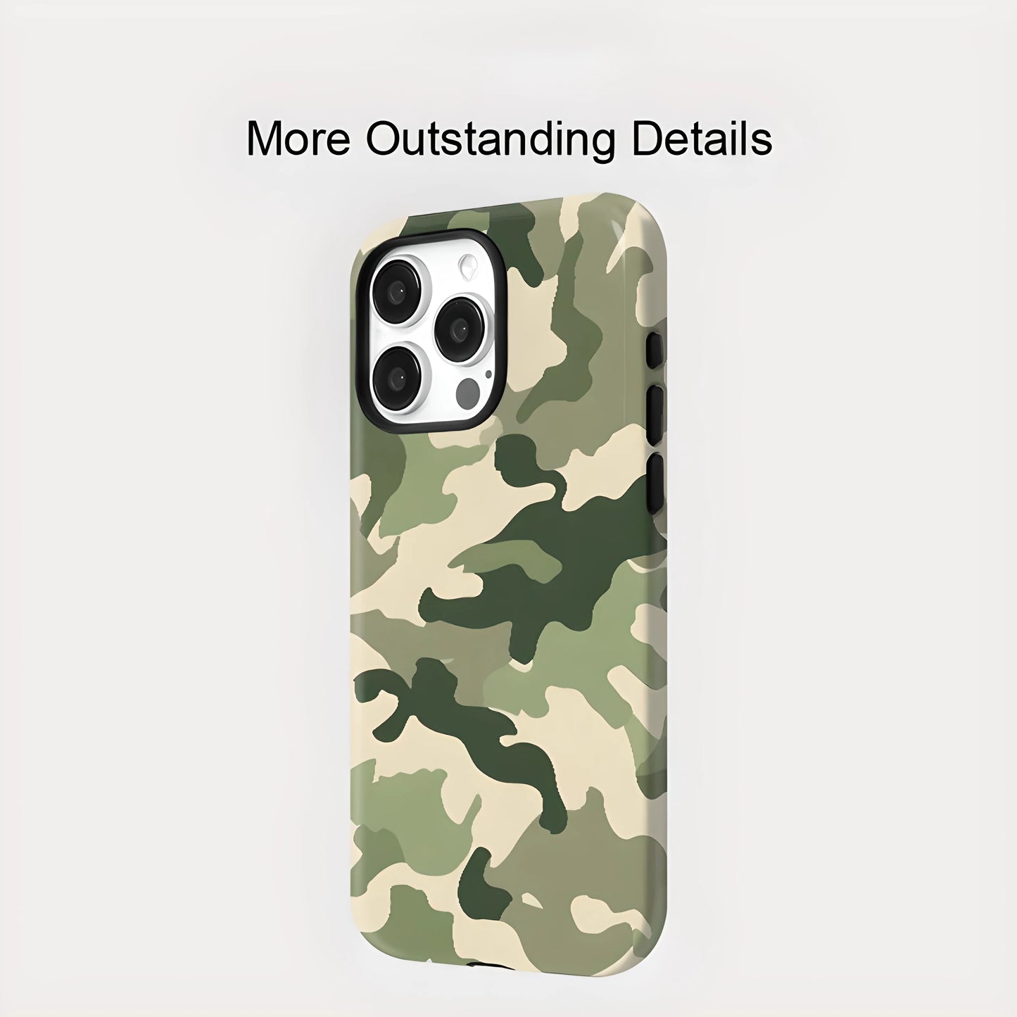 Camouflage MagSafe Shockproof iPhone Case for iPhone 11–16 Pro Max