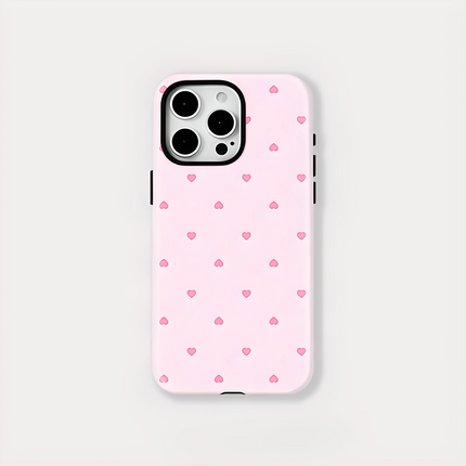 Love Heart Pattern MagSafe Shockproof iPhone Case for iPhone 11–16 Pro Max