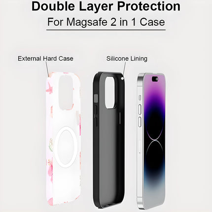 Flower Starfish Conch Shell MagSafe Shockproof iPhone Case for iPhone 11–16 Pro Max