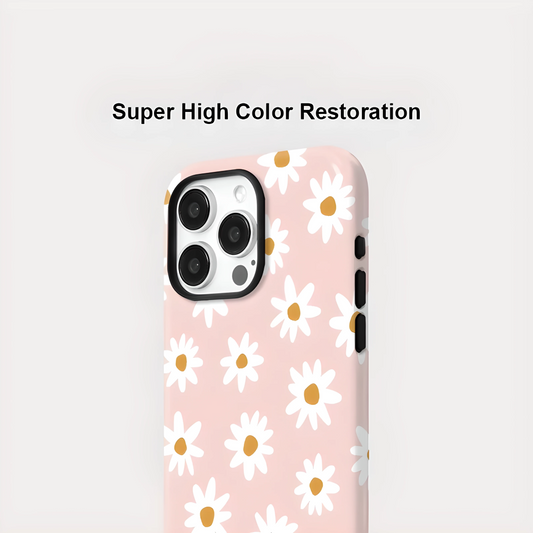 Fashion Flower MagSafe Shockproof iPhone Case for iPhone 11–16 Pro Max
