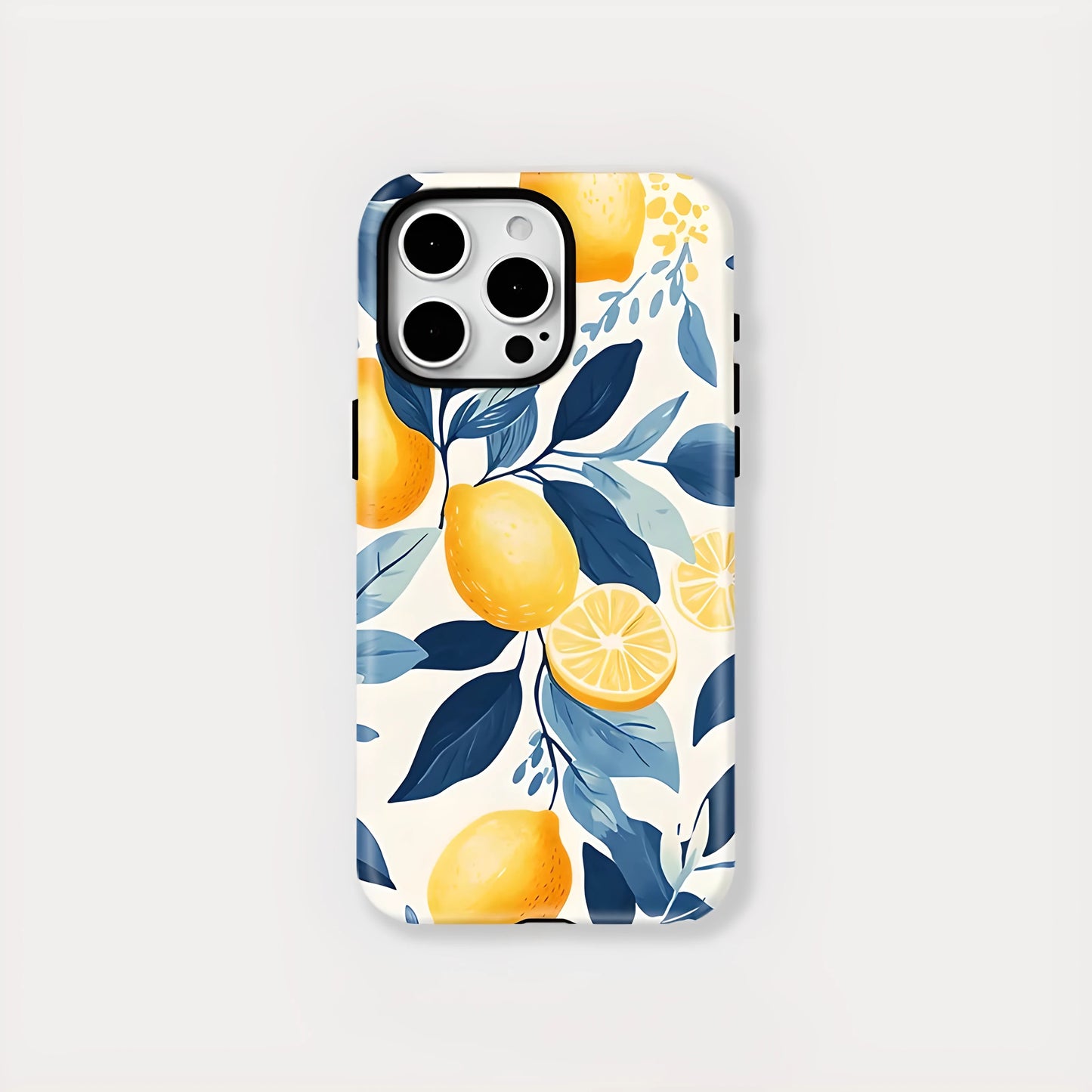 Lemon Pattern MagSafe Shockproof iPhone Case for iPhone 11–16 Pro Max