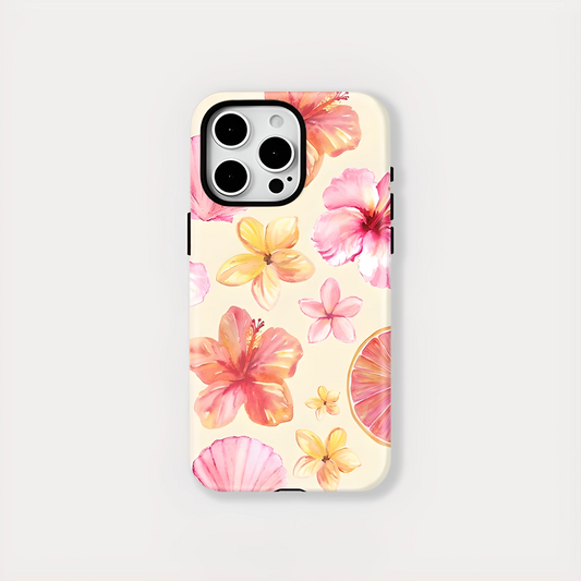 Flower Design MagSafe Shockproof Case for iPhone 11–16 Pro Max