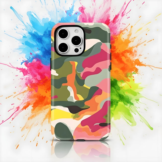 Acrylic Double-Layer Colorful MagSafe Shockproof iPhone Case for iPhone 11–16 Pro Max