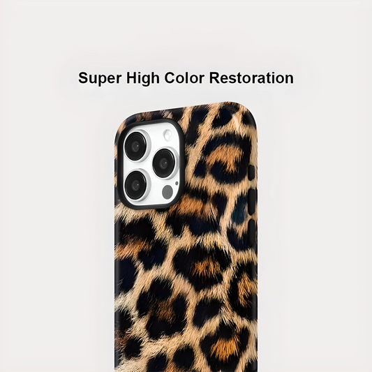 Leopard MagSafe Shockproof iPhone Case for iPhone 11–16 Pro Max