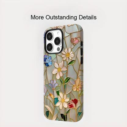 Flower MagSafe Shockproof iPhone Case for iPhone 11–16 Pro Max