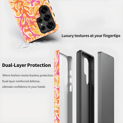 Artistry TPU Case — Painting Pattern Soft Silicone Shockproof Cover for Samsung Galaxy S23–S25 Series