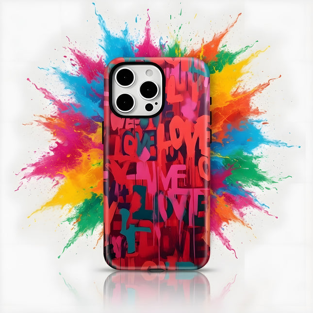 Love Letter Matte MagSafe Shockproof iPhone Case for iPhone 11–16 Pro Max