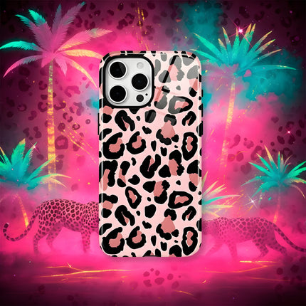 Leopard Pattern MagSafe Shockproof iPhone Case for iPhone 11–16 Pro Max Plus