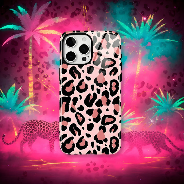 Leopard Pattern MagSafe Shockproof iPhone Case for iPhone 11–16 Pro Max Plus