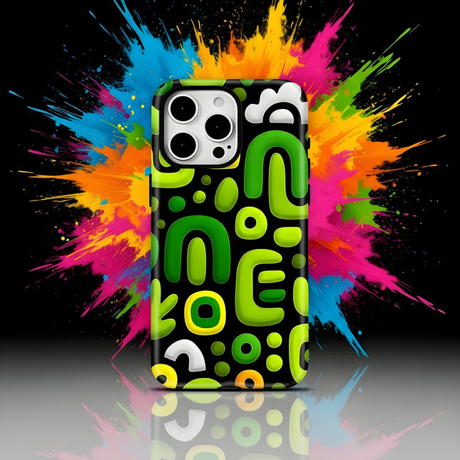 Painting Pattern MagSafe Shockproof iPhone Case for iPhone 11–16 Pro Max