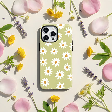 Floral Design MagSafe Shockproof iPhone Case for iPhone 11–16 Pro Max Series
