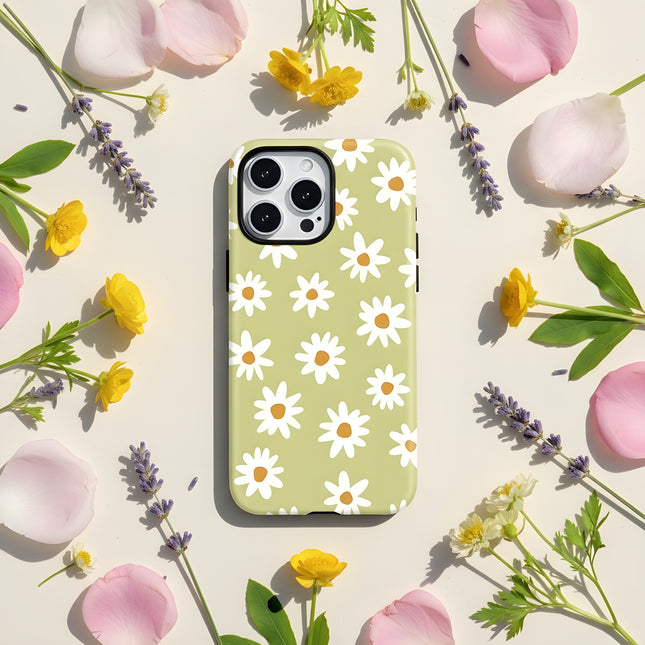Floral Design MagSafe Shockproof iPhone Case for iPhone 11–16 Pro Max Series