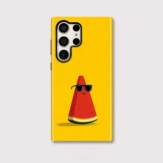 Watermelon Pattern Shockproof Phone Case for Samsung Galaxy S23–S25