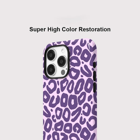 Luxury Leopard Print MagSafe Shockproof iPhone Case for iPhone 11–16 Pro Max