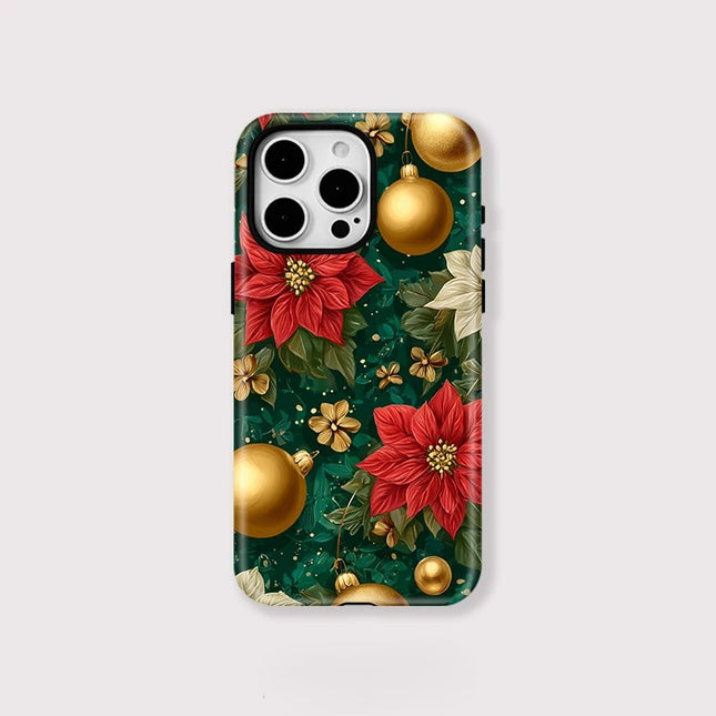 Flower Acrylic Matte MagSafe Case for iPhone 11–16 Pro Max