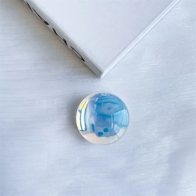 3D Clear Crystal Ball Expanding Phone Holder Stand