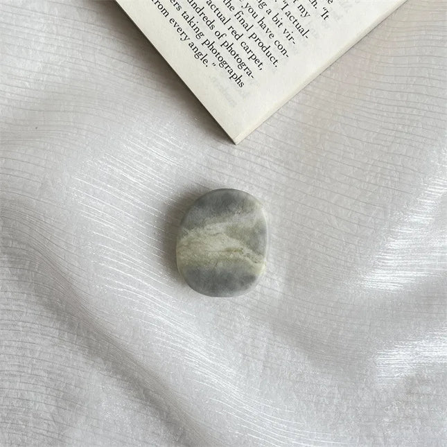 Natural Stone Marble Phone Ring Holder Finger Stand