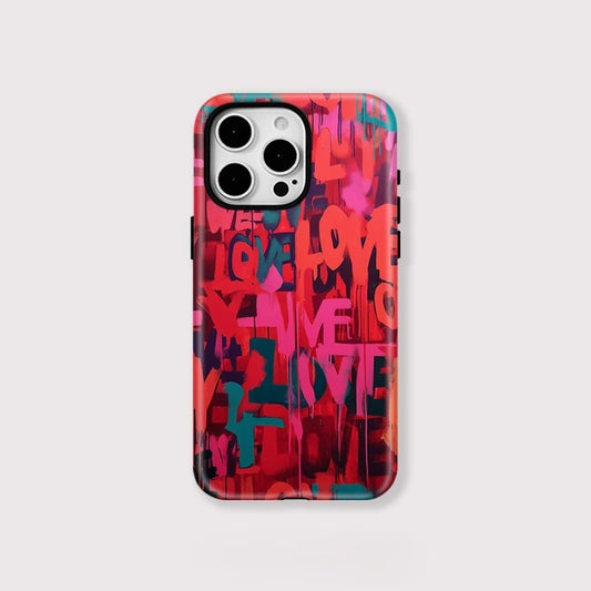Love Letter Matte MagSafe Shockproof iPhone Case for iPhone 11–16 Pro Max