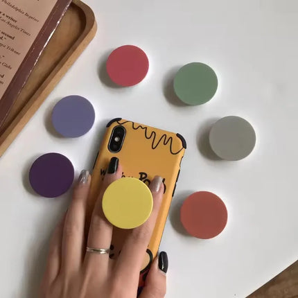 Universal Solid Color Folding Finger Ring Holder Stand