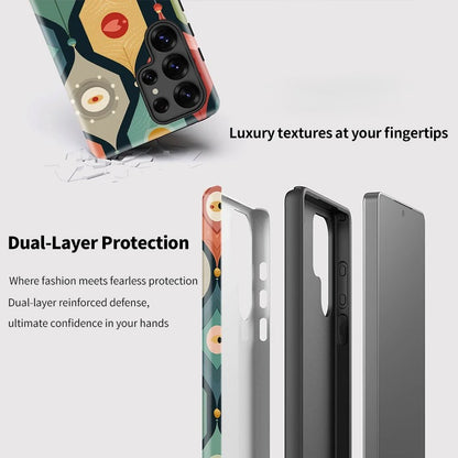 Fashion Art Painting Pattern Acrylic TPU Shockproof Case for Samsung Galaxy S23–S25 Series