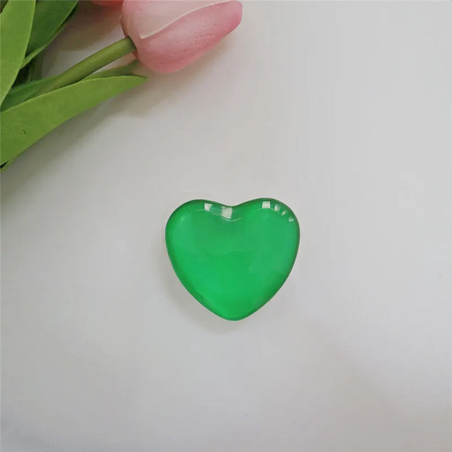 Crystal Heart Phone Ring Holder Finger Stand