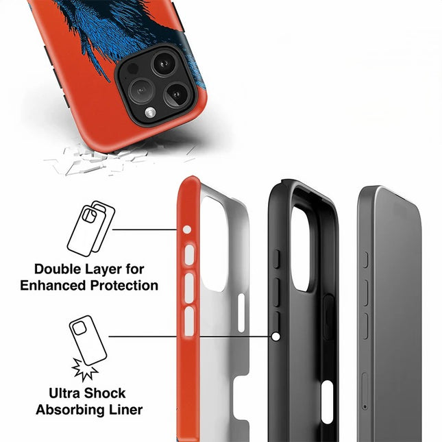 Dragon Soft Silicone Matte Shockproof Case for iPhone 11–16 Pro Max