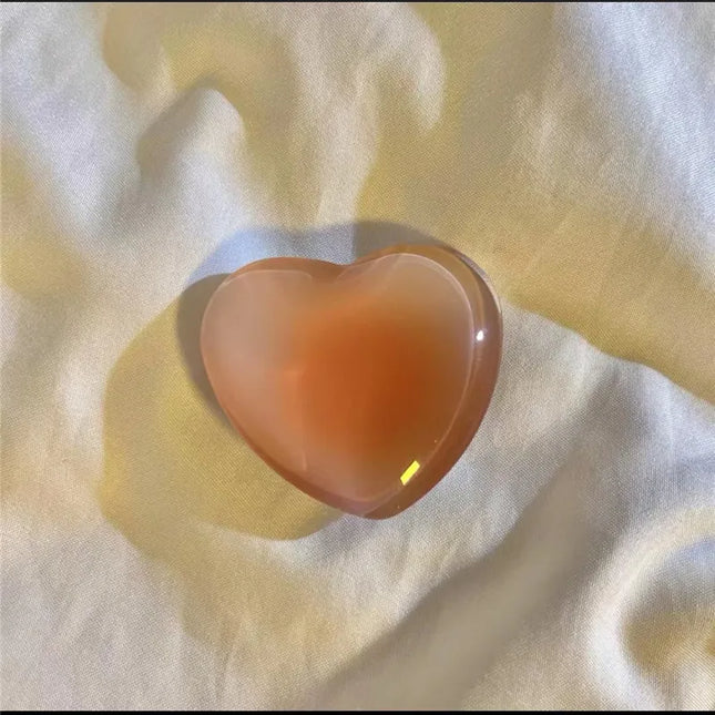 Crystal Heart Phone Ring Holder Finger Stand