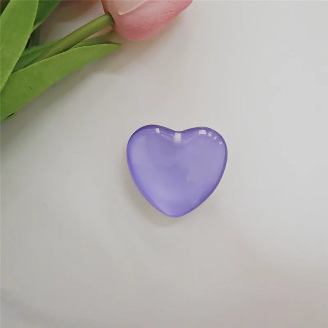 Crystal Heart Phone Ring Holder Finger Stand