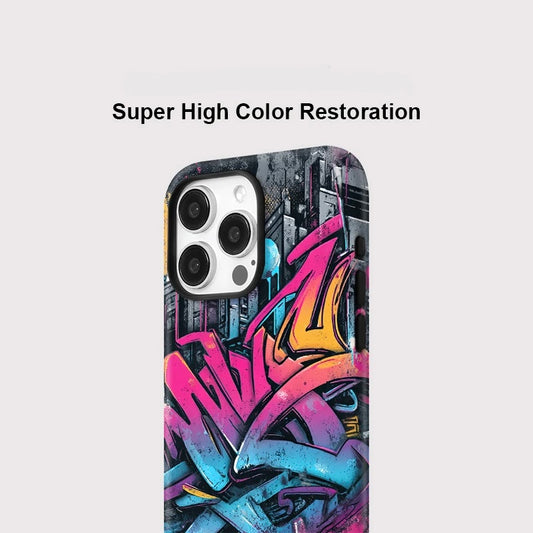 Art Cover Luxury Matte MagSafe iPhone Case – 2-in-1 Magnetic, iPhone 11–16 Pro Max