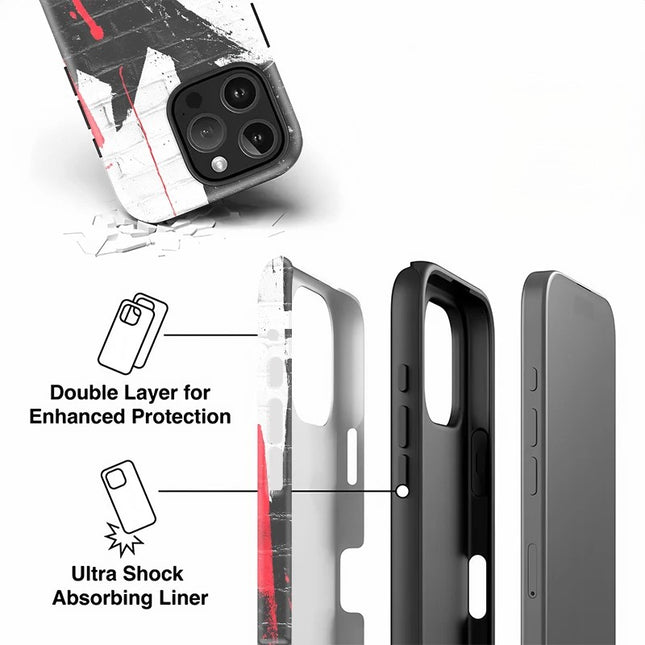Art Painting Soft Anti-Drop Matte Case for iPhone 11–16 Pro Max