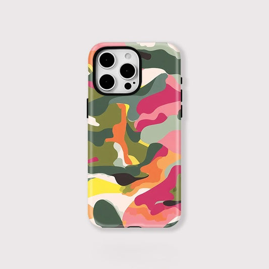 Acrylic Double-Layer Colorful MagSafe Shockproof iPhone Case for iPhone 11–16 Pro Max