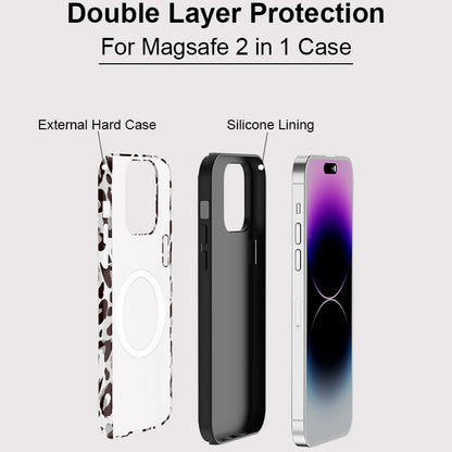 Wild Animal Print MagSafe Shockproof iPhone Case for iPhone 11–16 Pro Max Plus