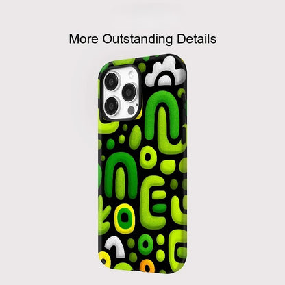 Painting Pattern MagSafe Shockproof iPhone Case for iPhone 11–16 Pro Max