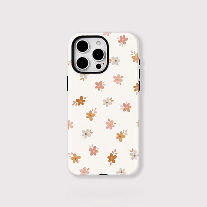 Floral Design Luxury MagSafe Shockproof iPhone Case for iPhone 11–16 Pro Max Series