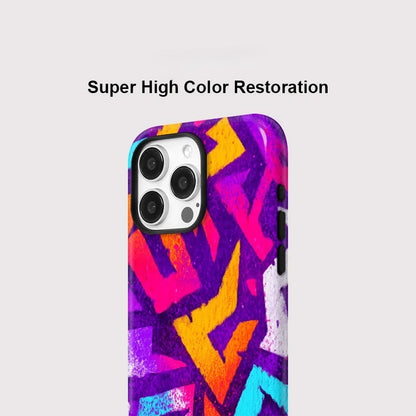 Colourful Art Painting MagSafe Shockproof iPhone Case for iPhone 11–16 Pro Max