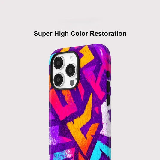 Colourful Art Painting MagSafe Shockproof iPhone Case for iPhone 11–16 Pro Max