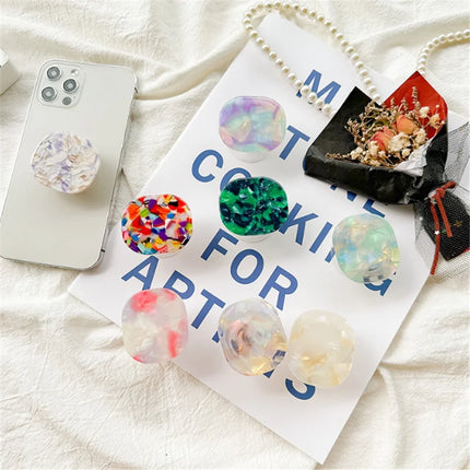 Multicolour Marble Expanding Phone Holder Grip Stand