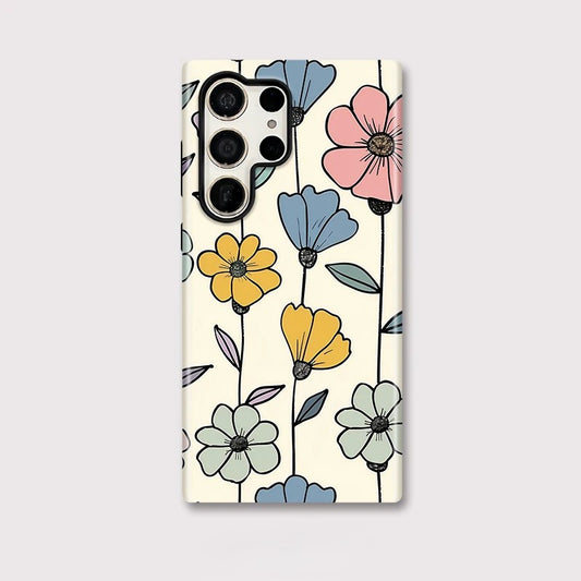 Double-Layer Shockproof Phone Case for Samsung Galaxy S23–S25