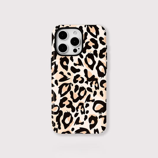 Luxury Leopard Print MagSafe Shockproof iPhone Case for iPhone 11–16 Pro Max