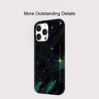 Acrylic Sky Starry MagSafe Shockproof iPhone Case for iPhone 11–16 Pro Max
