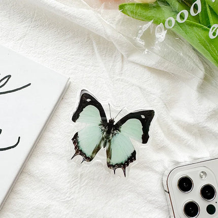 3D Butterfly Insect Foldable Finger Grip Ring Stand