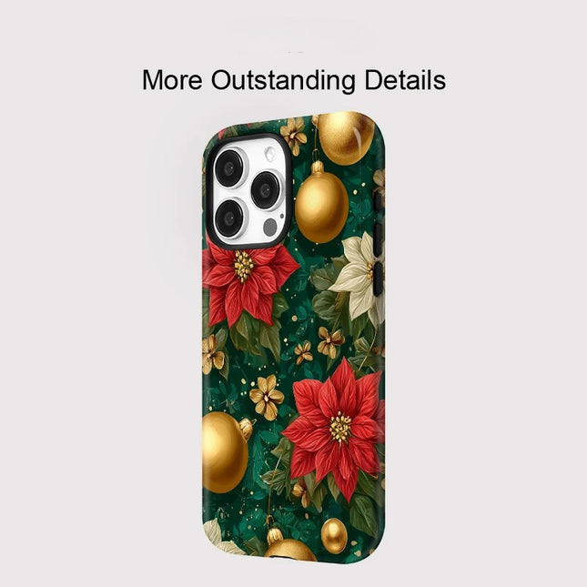 Flower Acrylic Matte MagSafe Case for iPhone 11–16 Pro Max